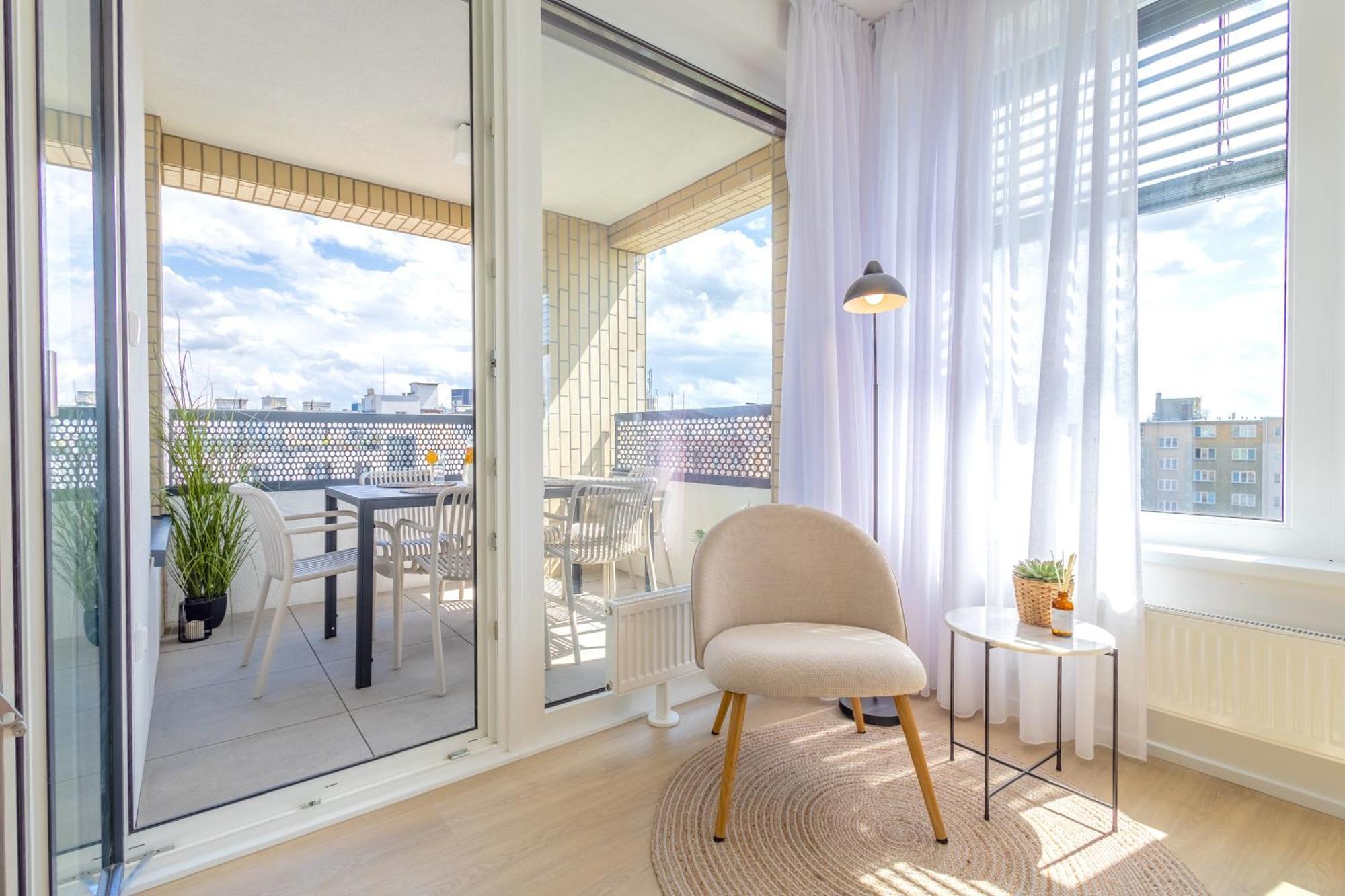 Bright 2Br - 4Th Floor, Balcony, Free Parking By Gravity Prague Apartment Exterior photo